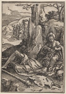 Kadınların Gücü: Samson ve Delilah by Lucas van Leyden