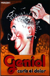 Geniol için Arjantin Reklamı, c.1920-30 (renkli lito)