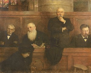 Churchwardens (tuval üzerine yağlı boya)