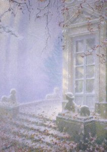 Kış, Petit Trianon (kağıt üzerine pastel)