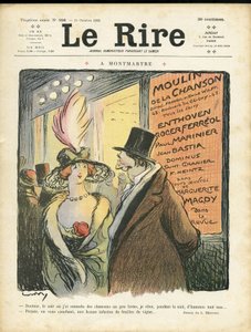Le Rire'nin kapağı by Lucien Metivet