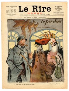 "Le Rire rouge" Kapağı, Renklerde Hiciv by Lucien Metivet