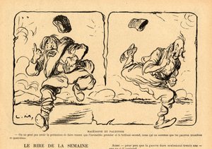 Le Rire rouge, Siyah Beyaz Hiciv by Lucien Metivet