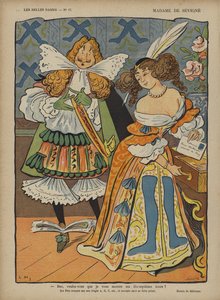 Madam De Sevigne, Le Rire için İllüstrasyon