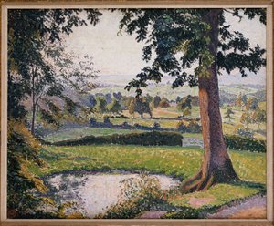 Gunville Göleti, Sedgeville by Lucien Pissarro