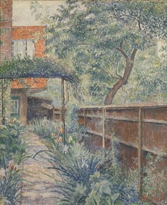 Stüdyo Bahçem, 1938 by Lucien Pissarro