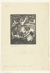 dinlenme by Lucien Pissarro