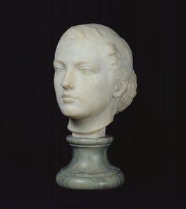 Jane Poupelet Başkanı (1878-1932) 1897 (mermer) by Lucien Schnegg