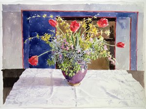 Vazoda Bahar Çiçekleri by Lucy Willis