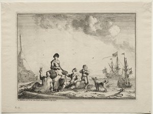 Balık Satıcısı, 1701. by Ludolf Backhuysen
