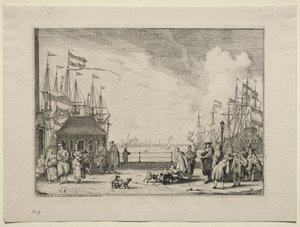 Amsterdam Limanı, 1701. by Ludolf Backhuysen