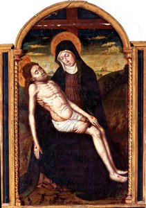 Pieta (Biriktirme) (Resim