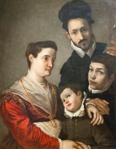 Tacconi ailesi by Ludovico Carracci