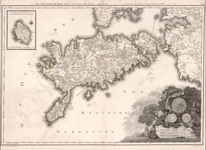 Arensbug çevresi veya bölgesi by Ludvig August; Hartknoch Mellin
