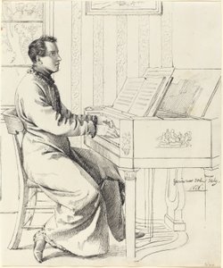 Grimm, Ludwig Emil  German, 1790 - 1863  The Artist
