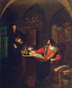 Faust ve Mephisto çalışmada