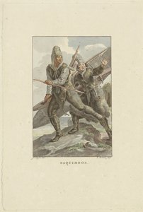 Kaçan Eskimolar Esquimoos (nesne üzerindeki başlık) by Ludwig Gottlieb Portman