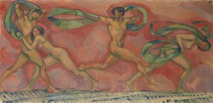 Dans frizi, 1912. by Ludwig von Hofmann