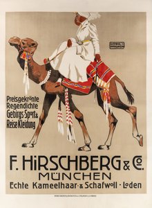Hirschberg & Co. Spor ve seyahat kıyafetleri, 1907. by Ludwig Hohlwein