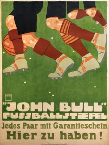 JOHN BULL FUTBOL ÇİZMELERİ. Bir garanti sertifikası ile her çift. Burada olmak! by Ludwig Hohlwein