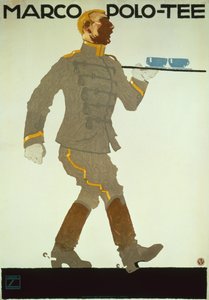 Marco Polo Tee , c.1914 (renkli lito)