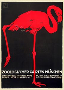 Zooloji Bahçesi, Münih by Ludwig Hohlwein