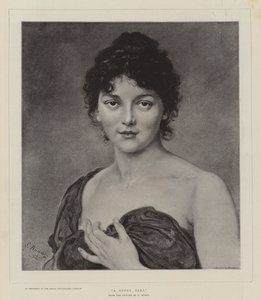 çingene kızı by Ludwig Knaus
