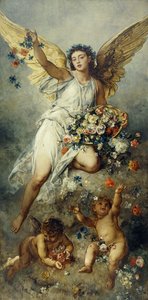 Putti-Barış ile Flora,