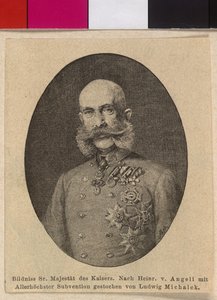 Avusturya İmparatoru I. Franz Joseph by Ludwig Michalek