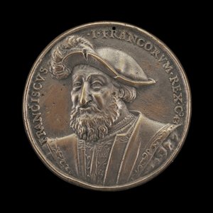 François I, 1494-1547, Fransa Kralı 1515 [ön yüz], 1537. by Ludwig Neufahrer