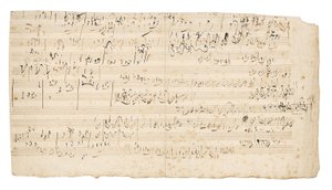 İmzalı müzik el yazması, Yaylı Çalgılar Dörtlüsü