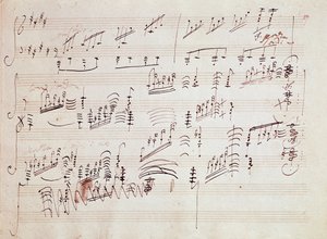 Alman besteci Ludwig van Beethoven (1770-1827) tarafından 1801