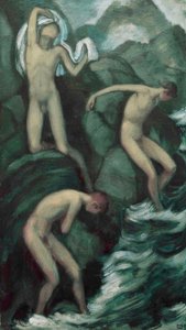 Dağ akışı by Ludwig von Hofmann