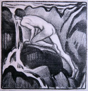 İyi İçecek (lito) by Ludwig von Hofmann