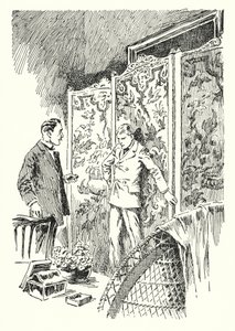 Oscar Wilde'ın Dorian Gray'in Portresi (litho) için İllüstrasyon