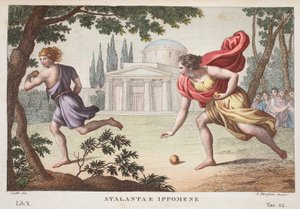 Atalanta ve Hippomenes veya Atalanta e Ippomene, Kitap X, Ovid