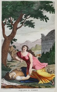Pyramus ve Thisbe veya Piramo e Tisbe, Kitap IV, Ovid
