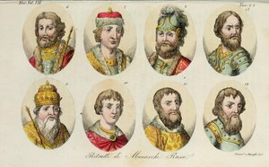6. Yaroslav 7. Svyatoslav I 8. Svyatopolk I. Vladimir Monomakh 10. Yuri I 11. İvan I 12. Dmitry Donskoy 13. İvan III, 1831