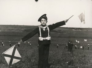 Balilla Donanmanın işaretleriyle by Luigi Leoni
