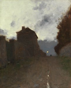 Alacakaranlıkta Montmartre by Luigi Loir