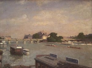 Ile de la Cite, Paris by Luigi Loir