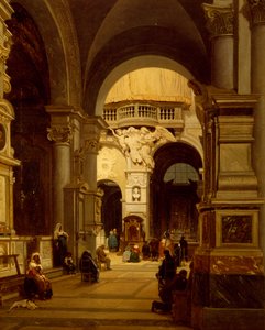 Roma#39;daki Santa Maria del Popolo Kilisesi, Luigi Marchesi (1825-1862) by Luigi Marchesi