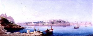Valetta Limanı by Luigi Maria Galea
