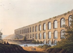 Luigi Mayer tarafından Belgrad yakınlarındaki su kemeri by Luigi Mayer