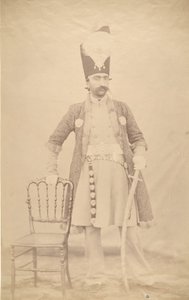 Nasıreddin Şah, ka. 1852-55. by Luigi Pesce
