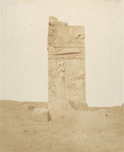 Üçüncü terastaki harabe, Persepolis, 1858. by Luigi Pesce