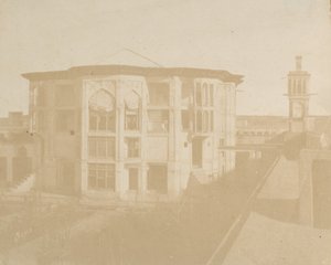 Tahran. Başbakanlık Evi Nezanneh, 1858. by Luigi Pesce