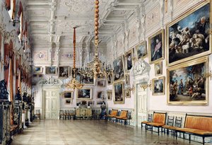 The Dance hall in at Count Bezborodko