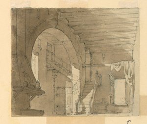 Sahne Tasarımı, Mutfak İçi by Luigi Ricci