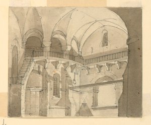 Sahne Tasarımı, Hapishane İçi by Luigi Ricci